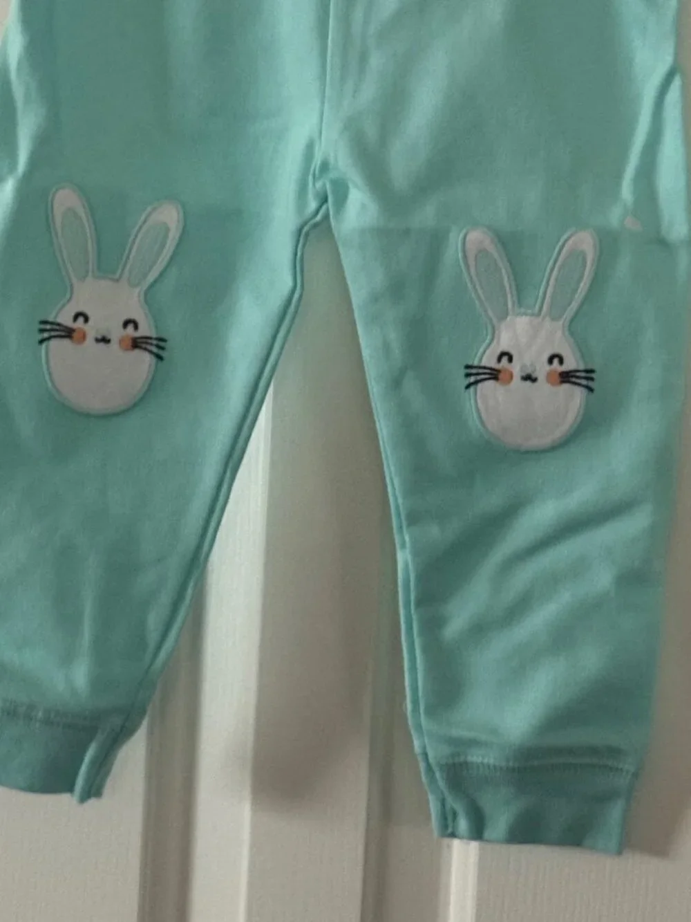 The Childrens Place My First Easter Bunny Bodysuit and Pants Outfit 6-9 mos P3